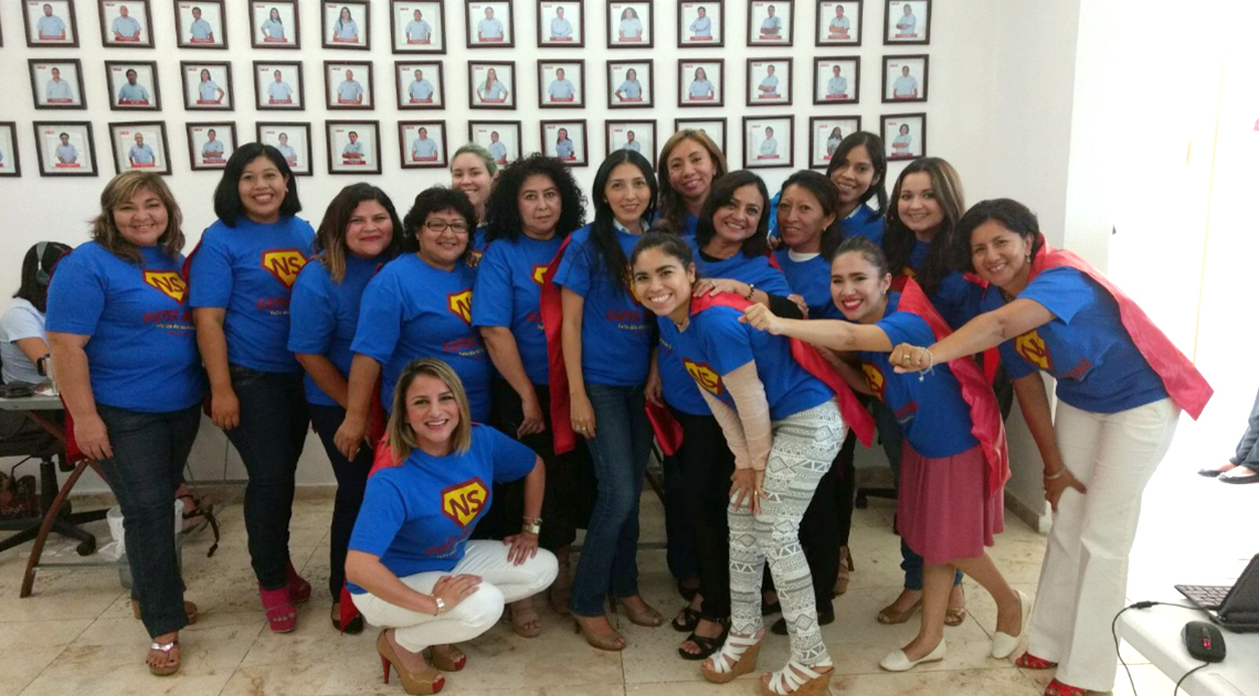 Consentimos a las mamás que forman parte de la empresa