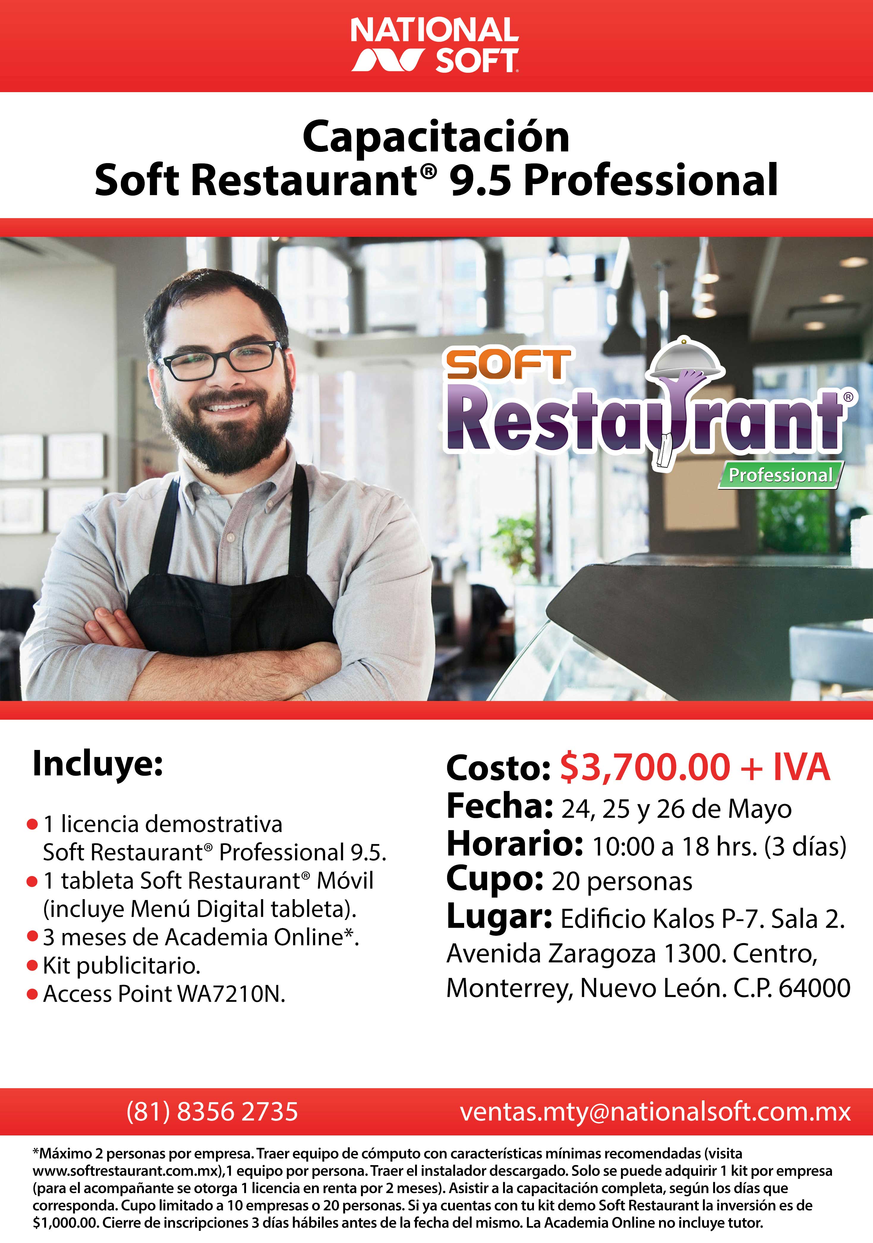 FLYER CAPACITACION SR MONTERREY